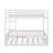 Full Over Full Wood Bunk Bed With Ladder And Guardrails-1526097761