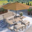 Parasol de marché 9 pi Jelks-1199140493