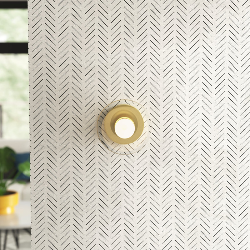 Asberry Steel Armed Sconce