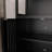 Black Bamboo Storage Cabinet, Separate Bathroom Cabinet With 2 Doors, Floor Cabinet Organizer For Living Room, Kitchen, Entrance-1665796473-1665796472