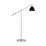Walter 46'' Task Floor Lamp with Outlet