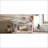 Twin Over Twin Rubber Wood House Bunk Bed - Guardrails, No Box Spring Needed, White-2129079375