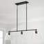 Îlot 3 lumières avec verre transparent ensemencé l 44,5 po x H 10 po Alorie-70886183