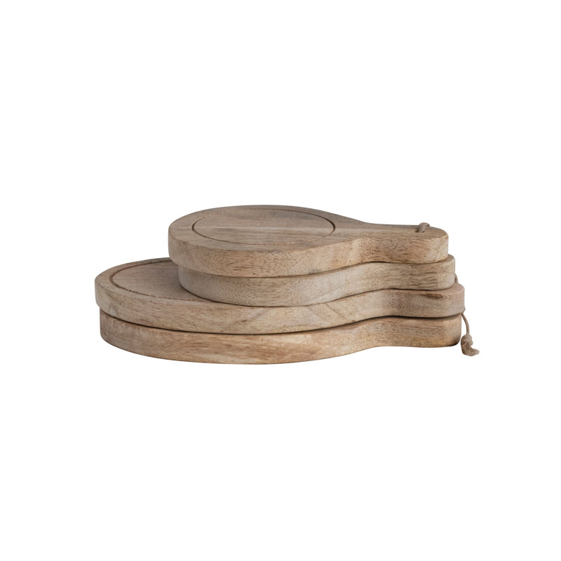 Mini Wood Serving Boards with Handles