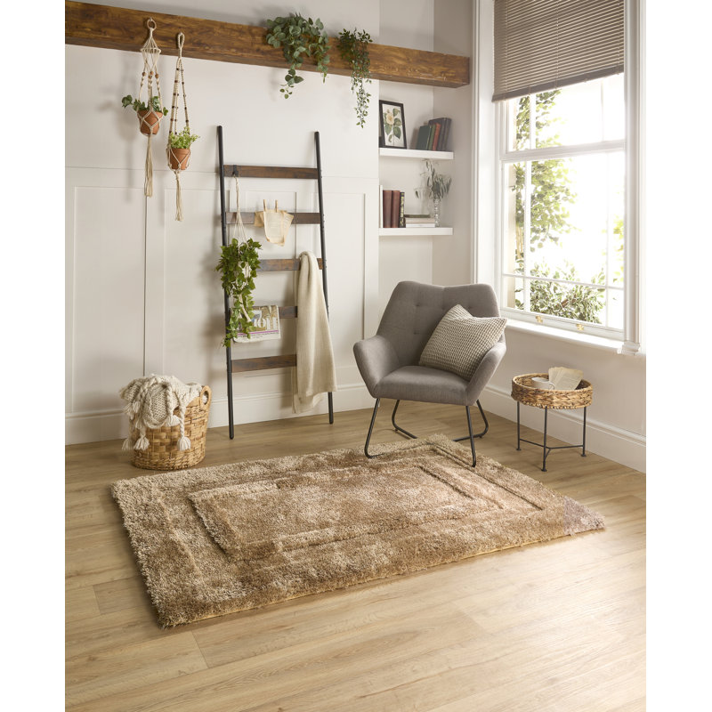 Chowk Machine Tufted Shag Area Rug, Rectangle 120 x 170cm