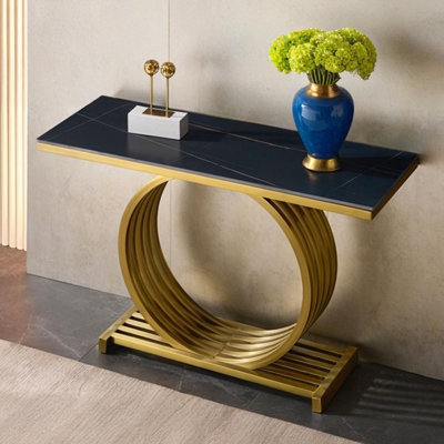 Italian-style simple light luxury console table