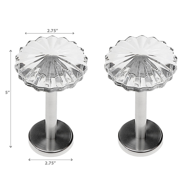 Retenue de rideau 2,75 po Kurmanbek Silver