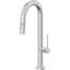 Pull-Down Prep/Bar Faucet With Button Sprayer-2092357538-2092357543