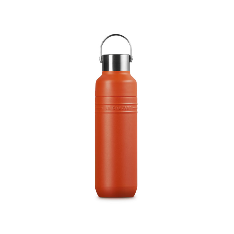 Le Creuset On The Go Insulated Water Bottle 500ml, Orange