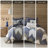 Certified Cotton King Bedding Sets, Modern Ikat Chevron For Home