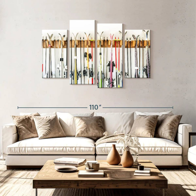 Organized Ski Equipment, H 48 po x l 75 po