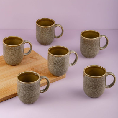 FRECKLES Premium Porcelain Vital Coupe Espresso Coffee Mug, 10oz
