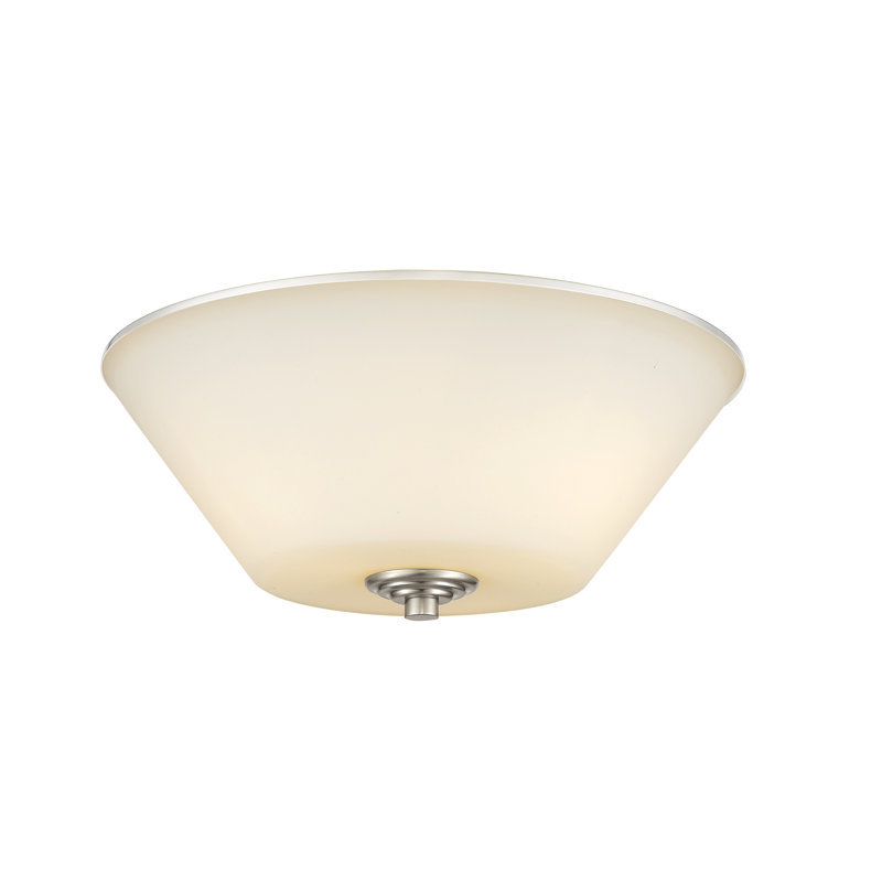 Kersti Flush Mount, Brushed Nickel
