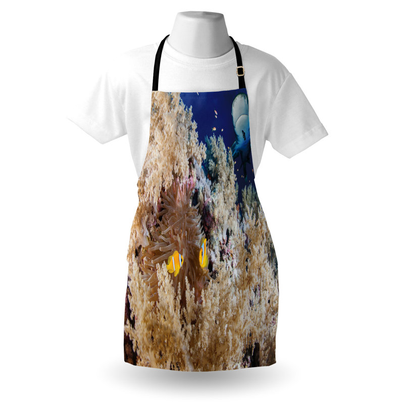 No Pattern Bib Apron