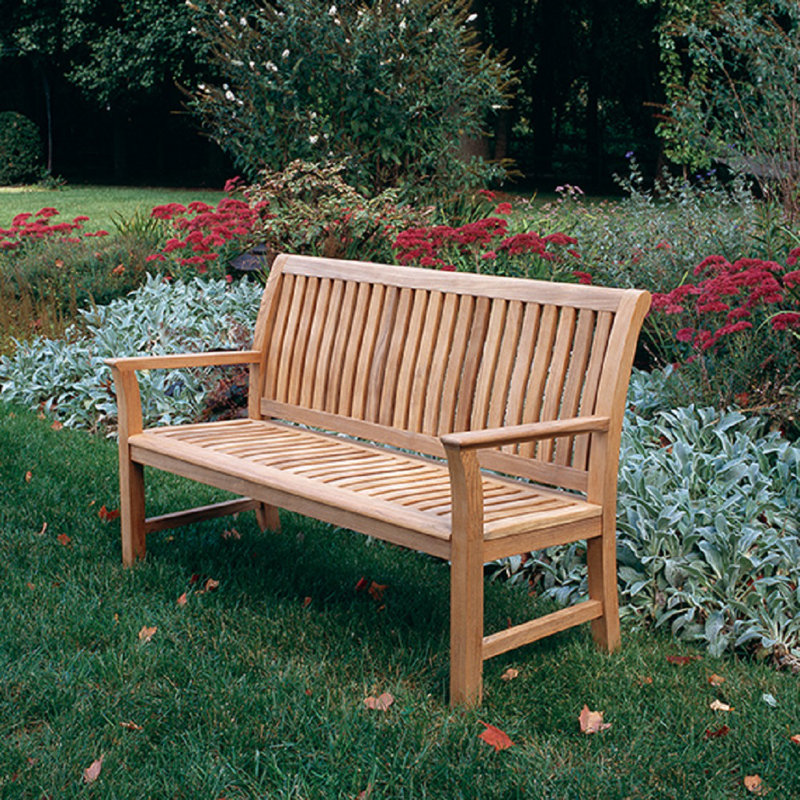 Chelsea Outdoor Teak Bench, Cloud
