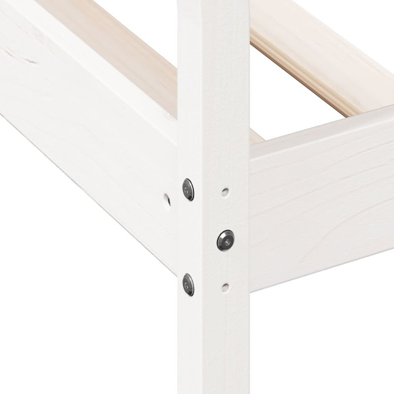 Allensby Solid Wood Daybed, White, Single (3')