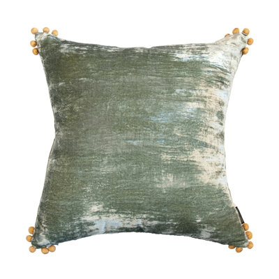 Omni Tassels Feather Reversible Throw Pillow