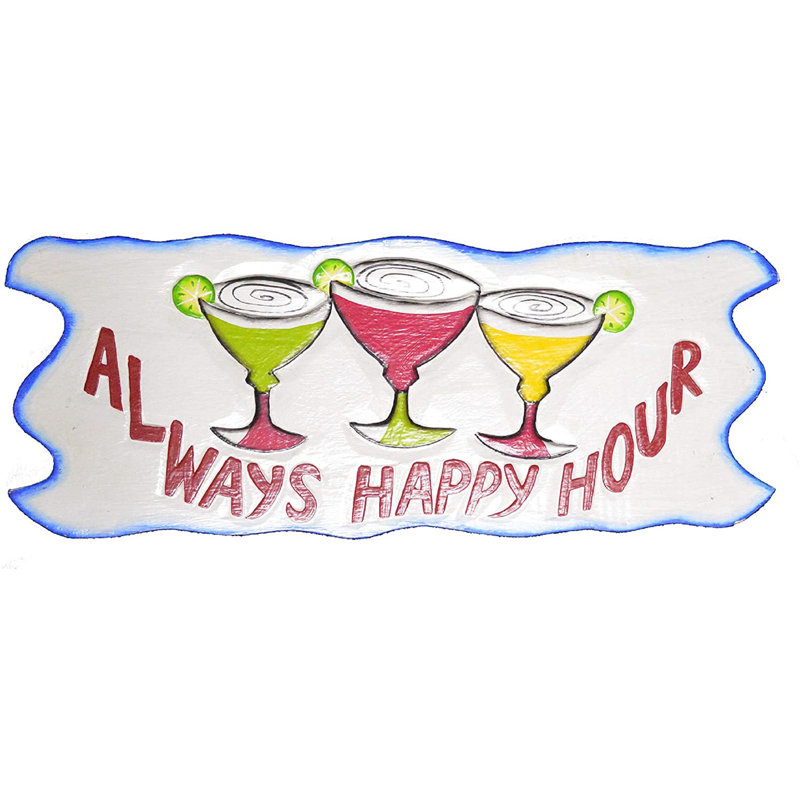 Décoration murale «Therapy Always Happy Hour»