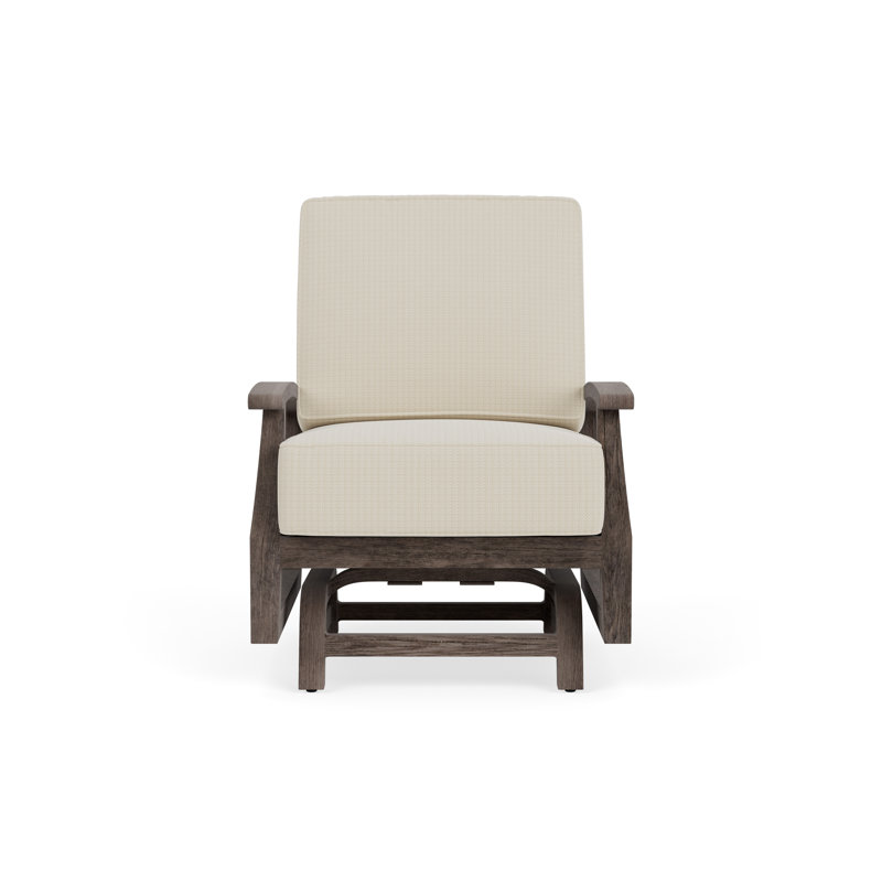Frontier Outdoor Rocker Chair, Aman Capri, Charcoal