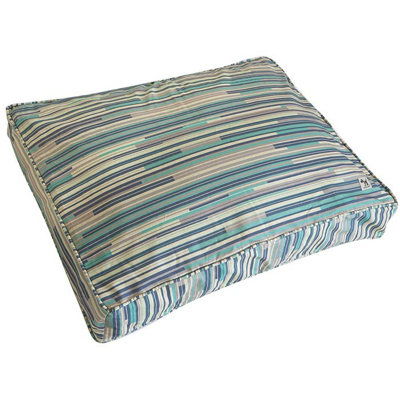 Vonda Striped Cotton Pet Bed