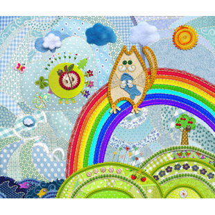 Vinyl Machine Printed 120cm X 170cm Area Rug