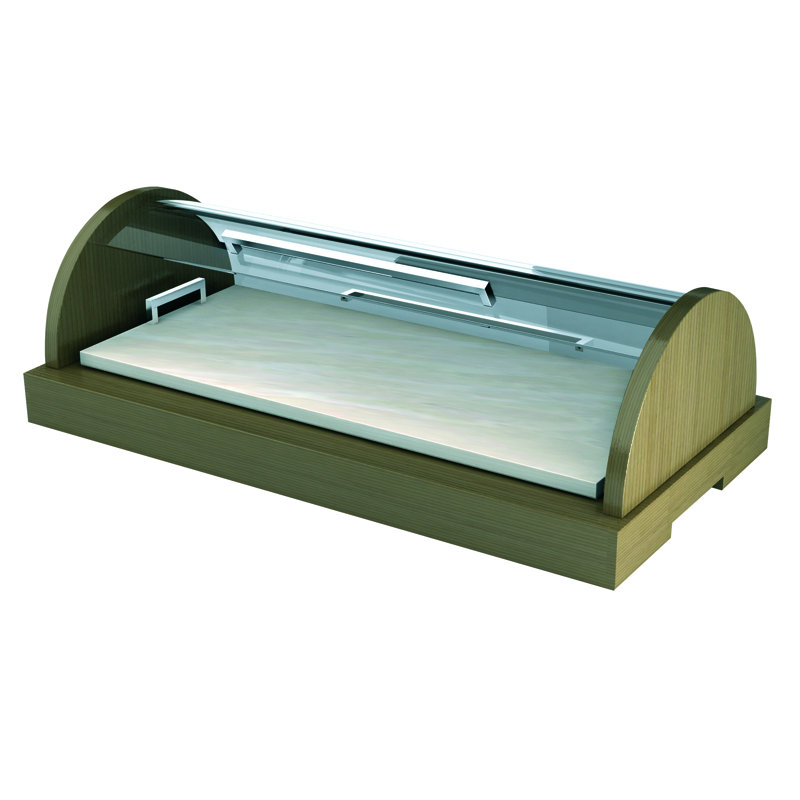 Paris Deluxe Wood Tray, Brown