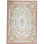 Hand-Knotted High-Quality Ivory and Rose Area Rug