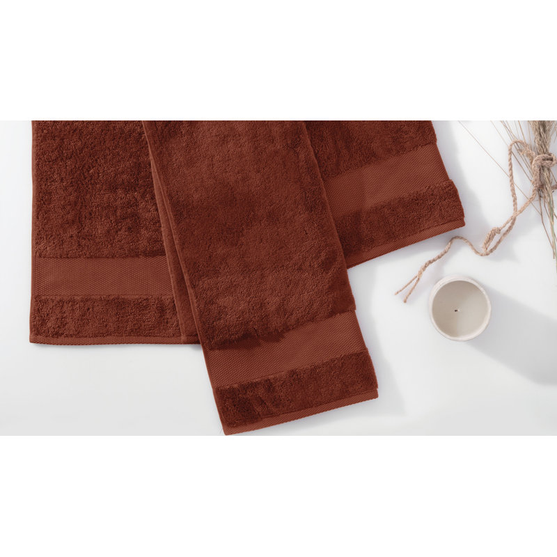 Lavar Midweight Hand Towel, Red