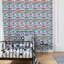 Fresco Brick Wall Effect Multicoloured Graffiti Print Wallpaper-138696342