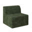 Canapé modulaire rembourré, style moderne pour la maison, confort rembourré de mousse, sièges spacieux, aucun assemblage requis dans le salon et la chambre à coucher, look minimaliste compressé, sièges confortables, option de canapé-lit, requis