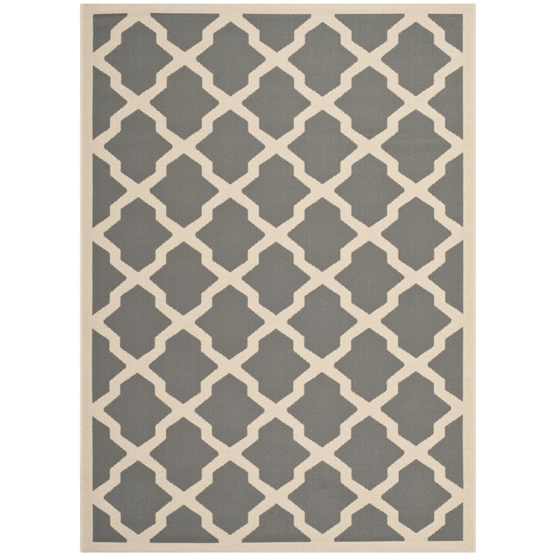 Joyner Geometric Hand Woven Indoor / Outdoor Area Rug, Rectangle 201 x 290 cm
