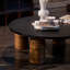 Table basse ronde de style ancien salon-105511168