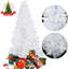 Arbre de Noël artificiel blanc 7 pi avec lumières DEL-1552314929