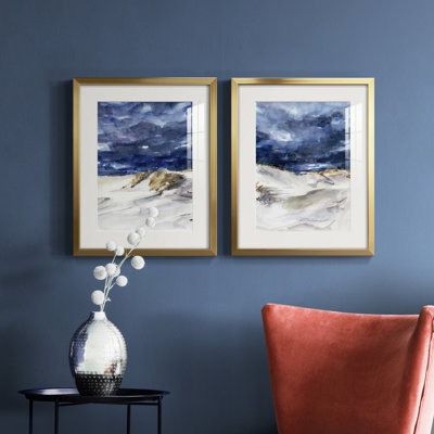 «Stormy Front I», reproduction encadrée de qualité supérieure, prête à être accrochée