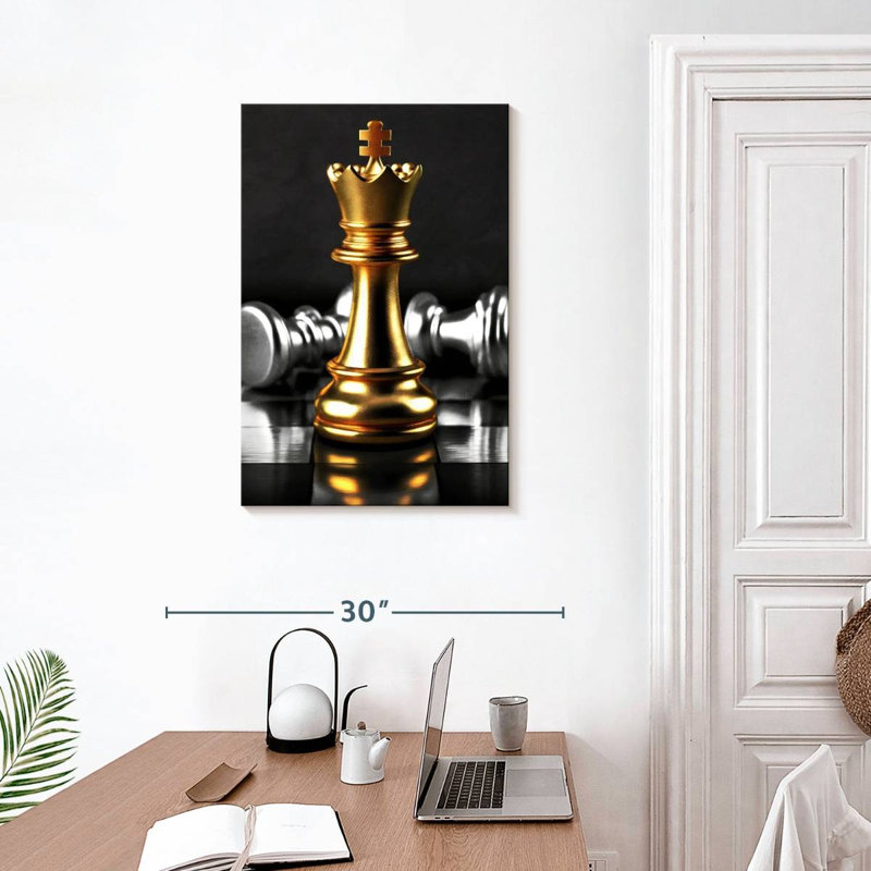 Senne Victorious Chess King, 30" H x 20" W