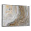 Art mural en marbre - marbre blanc avec veines de gris Curley et or - reproduction d'art sur toile-116161202-51145800-51145809