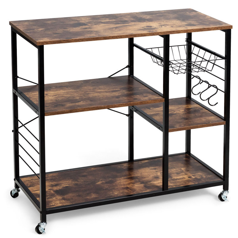 Blaisdell 90 cm W Kitchen Cart with