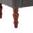 Monroe 59'' Wide Transitional Traditional Upholstered Bench With Rolled Arms-118320675