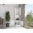 8 Liquor Cabinet In White With Functional And Attractive Features Bar Organized Storage For 8 Bottles Additional Space-1668035317