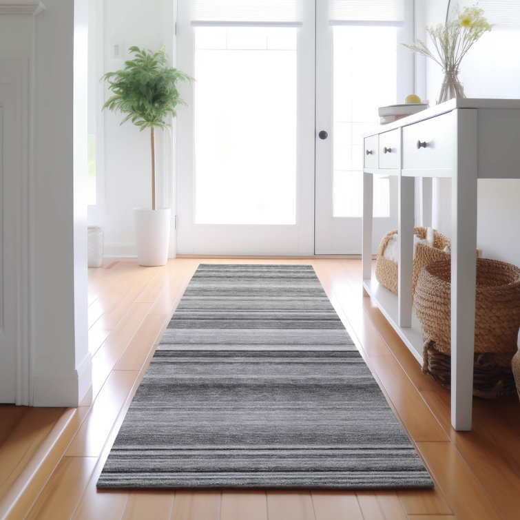 Premium Machine Washable Cerrito AMF529 Gray Rug