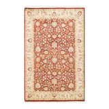 Classic One-of-a-Kind 4' 1" X 6' 3" Hand Knotted Area Rug
