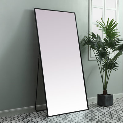 Sabine Metal Rectangle Floor Mirror