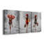 City City I - ensemble de 3 reproductions sur toiles tendues-2034328023