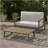 BELGIAN LOVESEAT  COFFEE TABLE