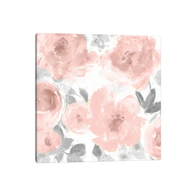 Springtime Pink Blush II by Kelsey Morris - Wrapped Canvas Painting