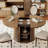 Extendable Round Dining Table