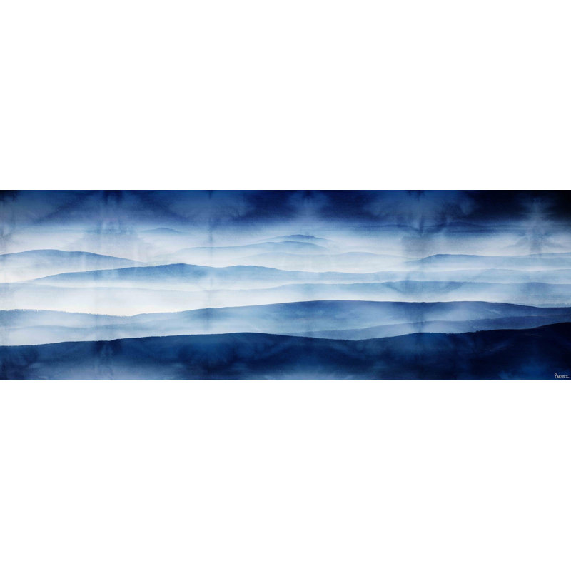 «Mayo Mountains» par Parvez Taj, reproduction sur toile, H 20 po x l 60 po