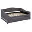 Full Size Upholstered Daybed With Light And Trundle-1320641507