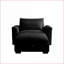 Canapés-lits, canapé modulaire moderne avec repose-pieds de rangement, siège profond pour salon / appartement / bureau | Noir | Velours côtelé