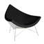 Fauteuil lounge Aleman en cuir végétalien